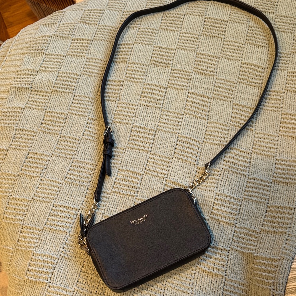 Kate Spade Black Leather Crossbody